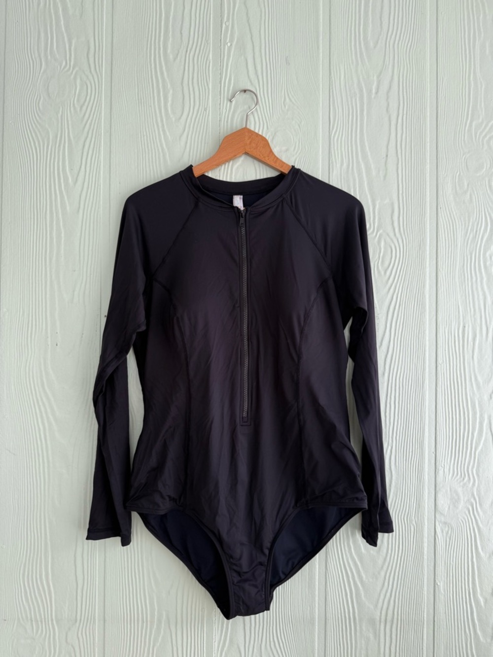 Sea Level Swim Australia Long-Sleeve Surf Suit - Classic Black, 14
